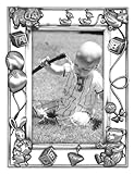 Nursery Parade Picture Frame, Silver