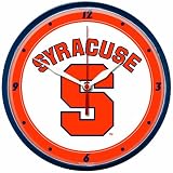 NCAA Syracuse Orangemen Round Clock