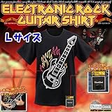 �����ƥ�����å���!!�ǾҲ��ڥ��쥭����������ġۡ�����͢����Electronic Rock Guitar Shirt�ڲ���Ф륨�쥭������T����ġ� (L������)