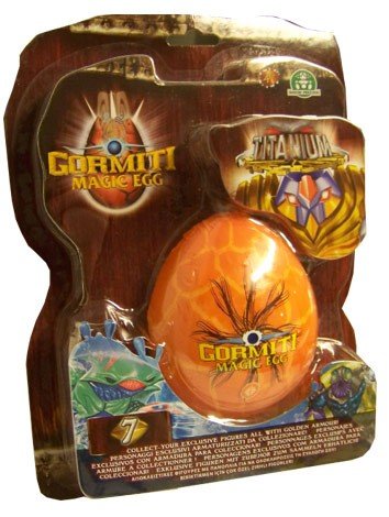 Gormiti Titanium Magic Egg mit Figur - sortiert - Auswahl nicht möglich [German Version]