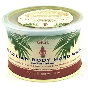 GIGI Tin Brazilian Body Hard Wax 14 oz.