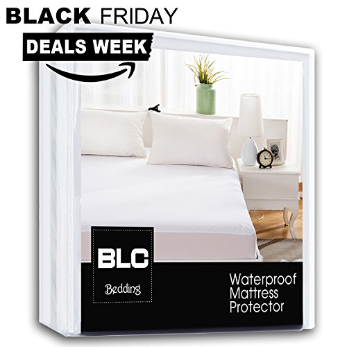 Balichun Waterproof Mattress Pad Protector Cover (Fitted 8