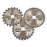 25、20ミリメートルリング - シルバーラインTCT円形は3缶セット190×30鋸刃
