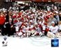 2007-08 Detroit Red Wings Stanley Cup Champions Celebration on Ice , 10x8