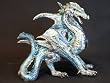 Dragon Multicolored Metallic-finished Statue Figurine
