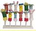 66 Finger Puppets with Stand- Easter Farm Animal, Knit, Frog Rabbit Pig...
