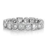 Sterling Silver Ring Round and Princess Cubic Zirconia CZ Eternity Band Ring Ideal Gift For Anniversary, Engagement, Wedding, Birthday, Romantic For Her 51zq7uOt1PL. SL160 Sterling Silver Ring Round and Princess Cubic Zirconia CZ Eternity Band Ring Ideal Gift For Anniversary, Engagement, Wedding, Birthday, Romantic For Her