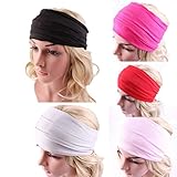 Sportmaking High Quality Store Womens Wide Headband Yoga Headband Boho Headband Running Headwrap Nonslip Hairband