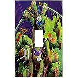 Got You Covered Ninja Turtles Decorative Light Switch Covers Wall Plate for Bedroom or Bathroom