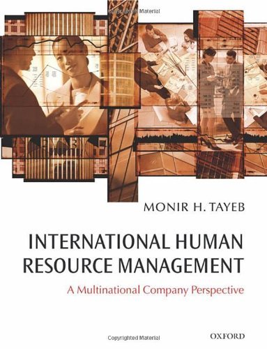 International Human Resource Management: A Multinational Company Perspective
