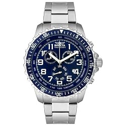 Invicta Men's II Collection Chronograph Stainless Steel Blue Dial Watch #6621