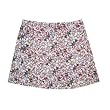 Hemp Zip Skirt - Red Daisy