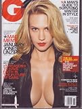 Nov 2009 *G Q* Magazazine: Featuring, Mad Men's JANUARY JONES UnZIPPED 