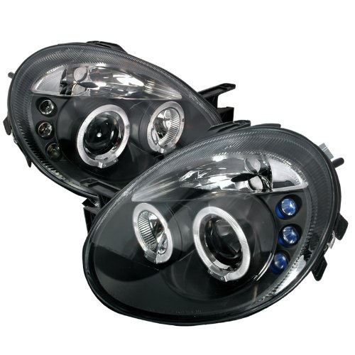 Dodge Neon Srt4 Dual Halo Led Black Projector Headlights Kenwood KMR405xx