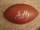 AARON RODGERS SIGNED AUTOGRAPHED FOOTBALL GREEN BAY PACKERS COA + HOLOGRAM