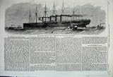 1861 DISASTER GREAT EASTERN BIG SHIP TOWED CORK HARBOUR
