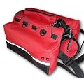 Dog backpack - size Small; black over black