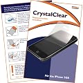 mumbi Displayschutzfolie iPhone 3 3G 3Gs G GS Displayschutz "CrystalClear" unsichtbar