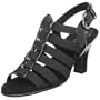 Aerosoles Women's Gin Rickey Ankle-Strap Sandal,Black Fabric,7.5 M US