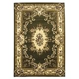 Corinthian Aubusson Green-Ivory 5312 7' 7'' Round