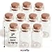 Message Bottles Spice Storage Glass Vials Cork Top 50mm 2" 10ml 10pc