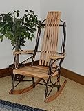 Rustic Hickory Rocker *ALL HICKORY* Amish Made USA