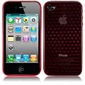 IPHONE 4S / IPHONE 4G GEL CASE - RED PART OF THE QUBITS ACCESSORIES RANGE