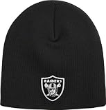 NFL Boys' Oakland Raiders Uncuffed Knit Hat (Oakland Raiders, Boys 8-20)