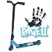 Slamm Rage II Caution/Blue Scooter