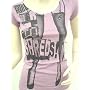 Switchblade Stiletto Rip Her To Shreds Tee Shirt, Rock Steady Switchblade Stiletto Fishnet Stocking shirt