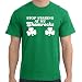 Stop Staring at My Shamrocks (White) T-Shirt