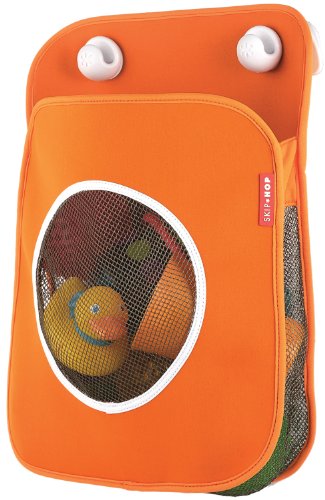 Imagen principal de Skip Hop Tubby - Bolsa para juguetes de baño, color naranja