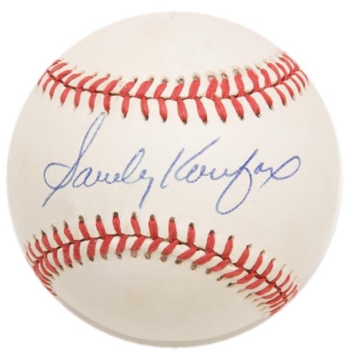 Sandy Koufax Signed Autographed Official Baseball Certified by Steiner Sports