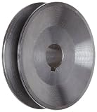 Martin AK28 5/8 FHP Sheave BS, 3L/4L Belt Section, 1 Groove, 5/8 Bore, Class 30 Gray Cast Iron, 2.8 OD, 8860 max rpm, 2.26 Pitch Diameter/2.6 Datum