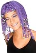 Purple Carribean Rows Wig