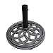 Lech Cast Iron Umbrella Base in Black