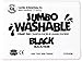 READY 2 LEARN Jumbo Washable Stamp Pad - Black - 6.2