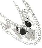 G by GUESS London Underground Necklace, SILVER