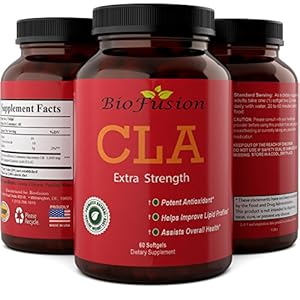 Potent And Pure Conjugated Linoleic Acid Weight Loss Pills - Burn Belly Fat - Safflower Oil Boost Metabolism - Rapid Weight Loss Softgels - CLA Supplement Weight Loss For Women By Biofusion