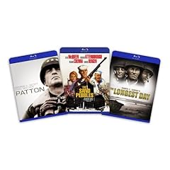 Blu-ray War Classics Bundle (Patton / The Longest Day / Sand Pebbles) - (Amazon.com Exclusive) [Blu-ray]