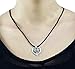 Heart/Cross and Mustard Seed Pendant - Faith Moves Mountains - 22 inch Black Cord