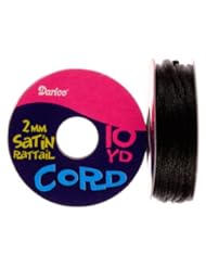 From Amazon.com. Click for details:
 2mm Satin Rattail Cord, Black, 2 Rolls/pack 2mm Satin Rattail Cord, Black, 2 Rolls/pack