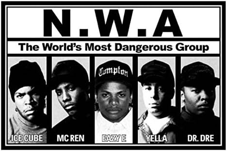 N.W.A.-World's Most Dangerous Group Classical Stylish Nice Home Decor Retro Poster In Size (50x76cm)