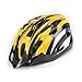 Dcolor Yellow Black Mountain Road Bicycle Bike Cycling Safety Unisex Helmet +Visor L
