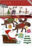Produkt-Bild: Wandsticker Homesticker Wandtattoo - Choux Welt des Weihnachtsman - Weihnachten Weihnachtsmotiv Rentiere Schlitten Tanne - Gr&ouml;&szlig;e siehe Abbildung