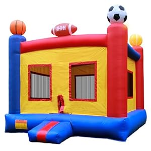 Commercial Grade Sports Bounce House with Blower from Inflatable HQ