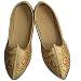 Embroidered Punjabi Shoe With Tilla Work For Men (Free Shipping, No Minimum Purchase)