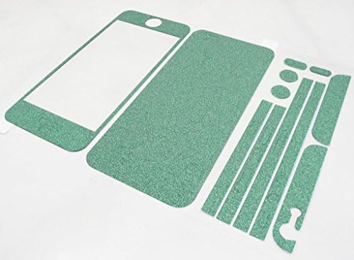 DiaMini iPhone 5 /5S Glitter Full Body Wrap Shining Skin Sticker Protective Decal (For iPhone 5/5S Green)