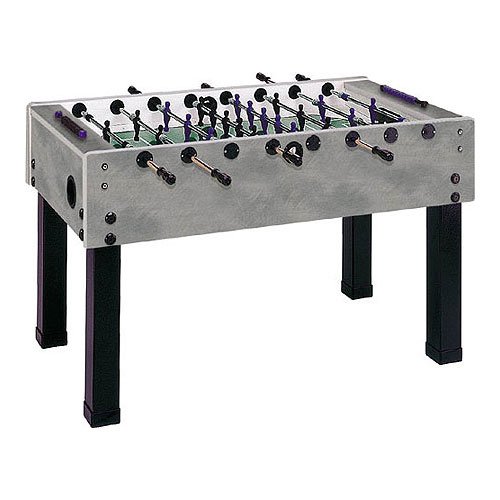 Garlando Steel Blue Foosball Table - Weatherproof