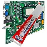 Clear Electronic Grade Silicone - 2.8 oz Squeeze Tube